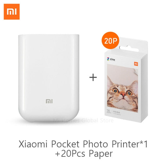 Pocket-Sized Perfection: Xiaomi Mini Pocket Photo Printer/Paper for Instant Memories