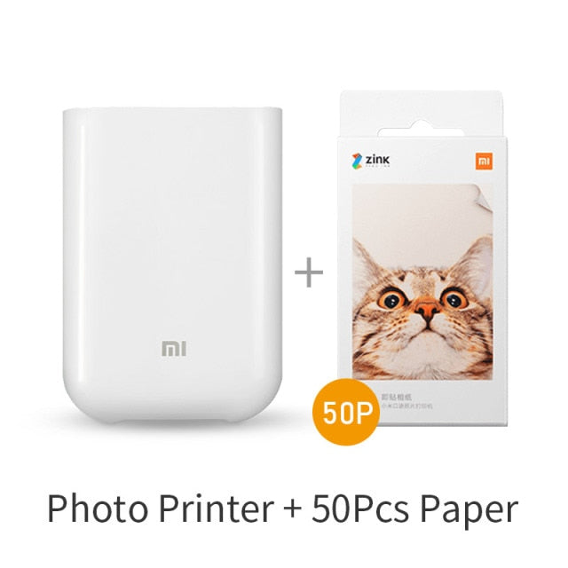 Pocket-Sized Perfection: Xiaomi Mini Pocket Photo Printer/Paper for Instant Memories