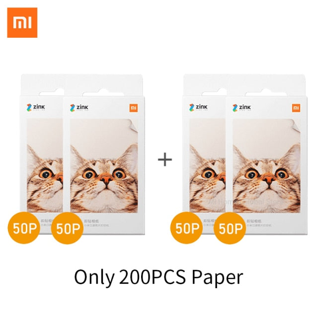 Pocket-Sized Perfection: Xiaomi Mini Pocket Photo Printer/Paper for Instant Memories